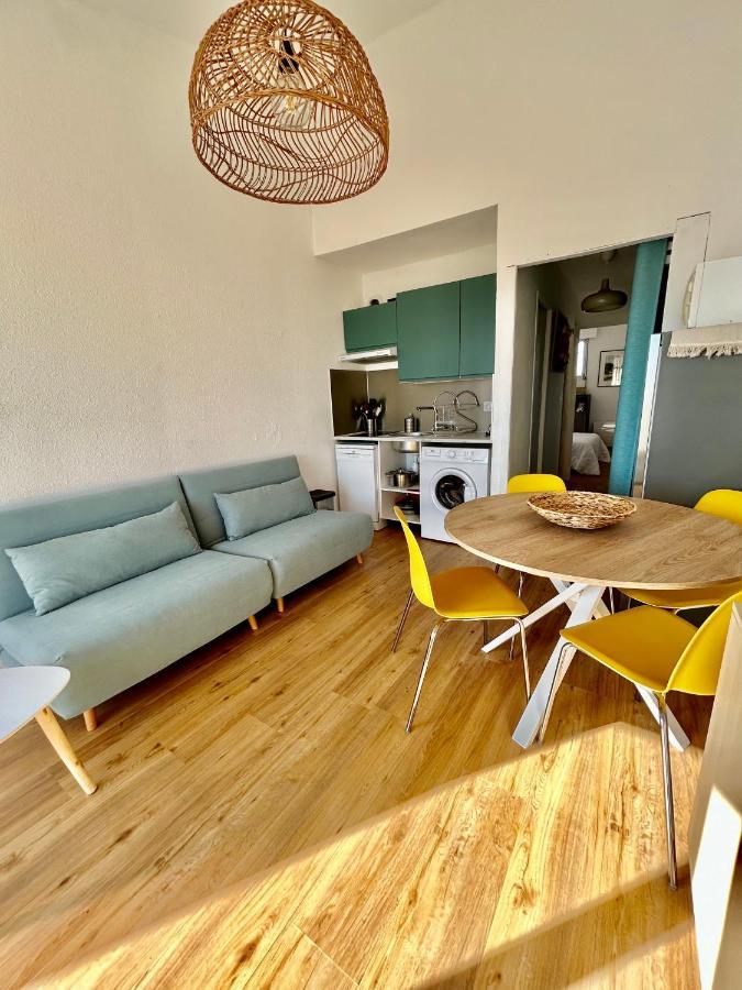 Superbe T2 Avec Terrasse Et Vue Su Mer Quartier Des Quilles A Sete Ngoại thất bức ảnh